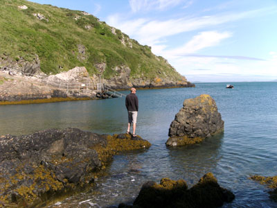 Giles at Martin's Haven